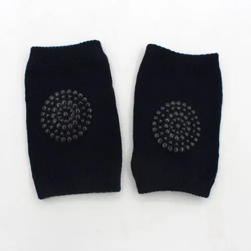 Pudcoco Brand Leg Warmers Newborn Boys Girls Kids Safety Knee Cap Hot Crawling Elbow Cushion Baby Knee Pads Protector 0-3Y - Цвет: Синий