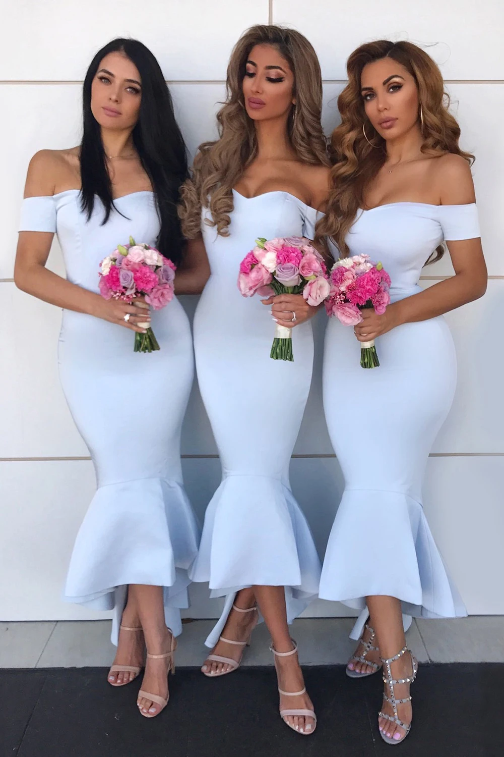 Vestido Para Festa 2019 Свадебные платья для гостей милое платье подружки невесты с юбкой-годе элегантное платье подружки невесты с открытыми плечами