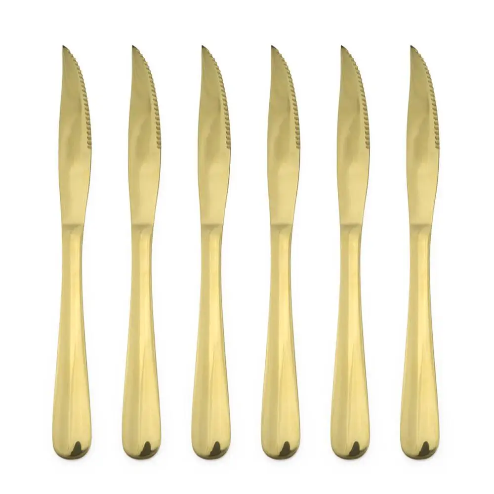 Набор ножей из нержавеющей стали 6 шт.|Обеденные ножи| |