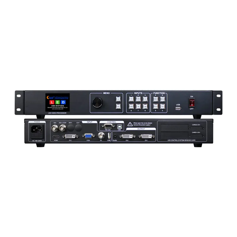 Профессиональный светодиодный HD видео процессор совместим с nova msd300 linsn ts802 colorlight