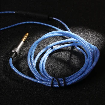 

3.5mm Jack DIY Earphone Audio Cable Controller Repair Replacement Headphone 18 Copper Core Wire Earphone Accessories