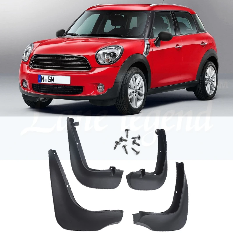 Передняя тыльная грязь щитки для MINI Countryman R60 2010- Брызговики Брызговик Брызговики 2011 2012 2013 набор крылья
