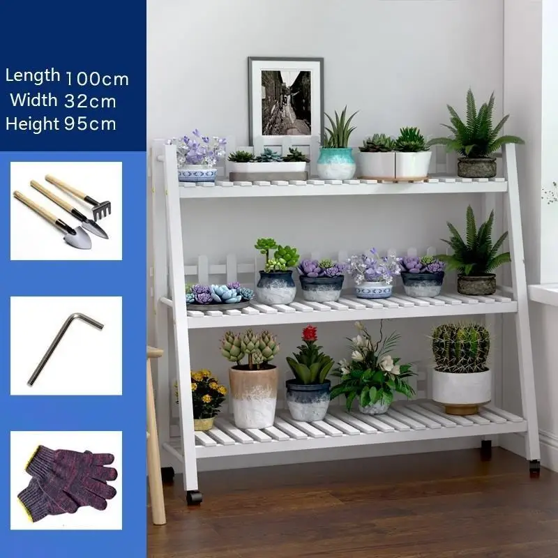 Version D Горшок стенд стол Repisa Etagere Pour Plante Estanteria Jardin Estante Para Plantas Dekoration балкон цветочный стеллаж растительная полка - Цвет: Version D