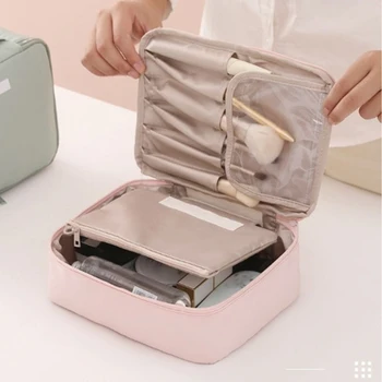 

Women Cosmetic Bag Outdoor Portable Korean Makeup Bag for Beauty Girl Toiletries Organize Female Storage Make up Case Waterproof