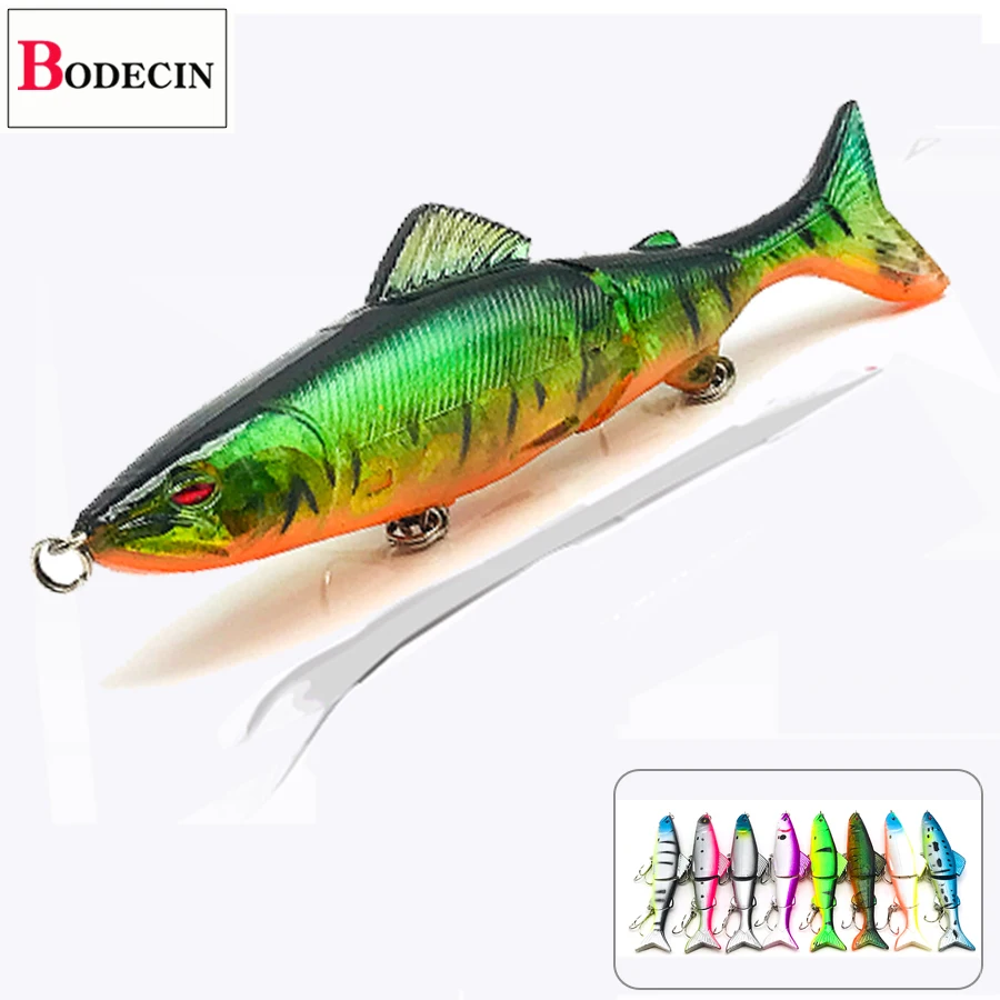 Большие искусственные/поддельные приманки для рыбалки Jerkbait Swimbait гольян рыболовные приманки воблеры для троллинга/рыбы/щуки поверхности/жесткие приманки