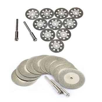 

20Pcs Accessories Diamond Cutting Disc for Metal Grinding Wheel Disc Mini Circular Saw for Drill Rotary Tool, 10Pcs 20Mm & 10Pcs