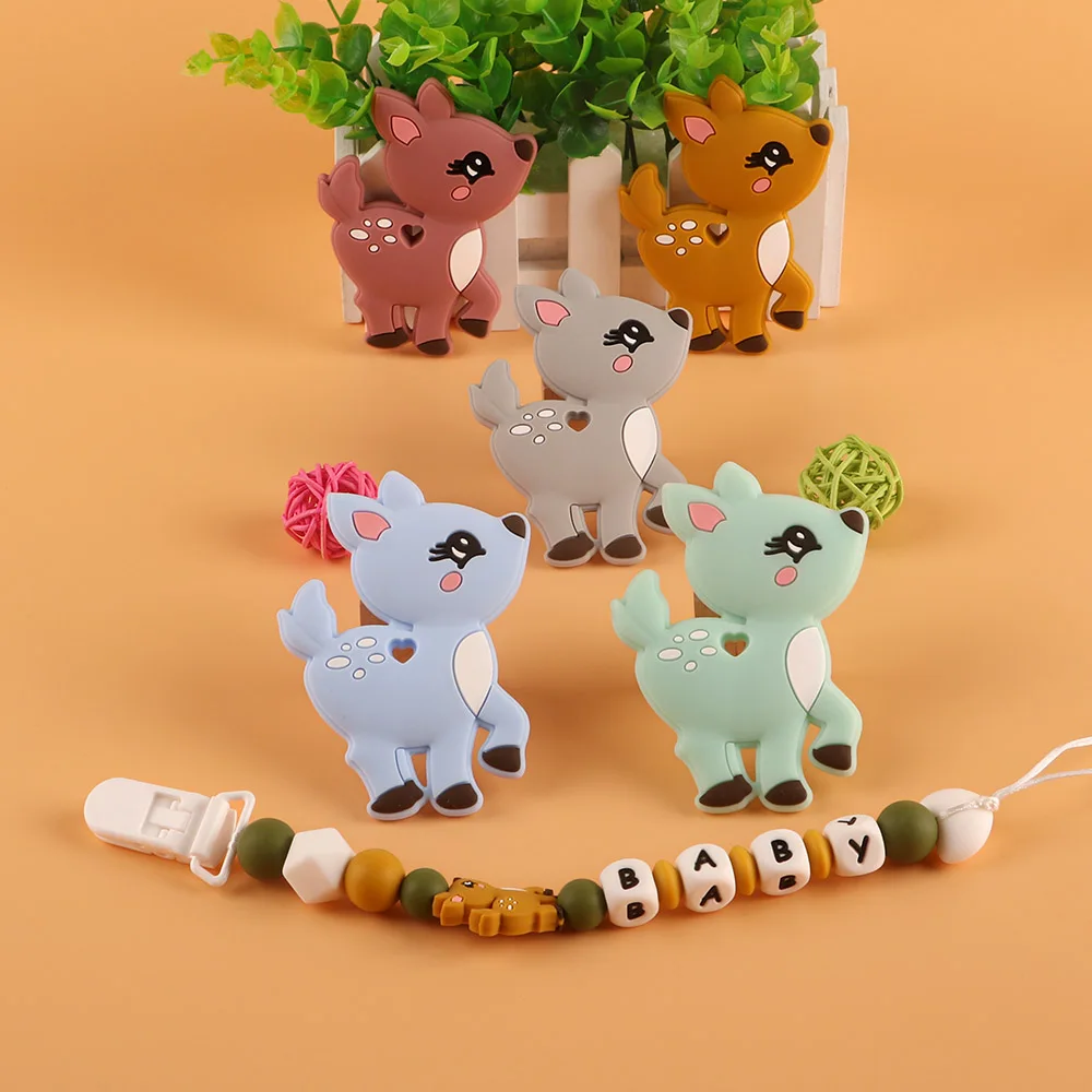 1/2pc Silicone Pendants Cartoon Animals Rainbow Train Silicone For Jewelry Making DIY Jewelry Accessories silicone jewelry accessories