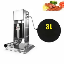 3л колбасный шприц Наполнитель из нержавеющей стали