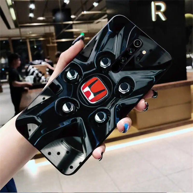 Автомобильный брендовый чехол для Honda роскошный уникальный телефона Redmi Note 9 8 8T 8A 7