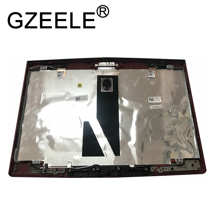 

GZEELE new for Dell Alienware M14X R1 M14X R2 14" laptop Black LCD Back Cover TOP lcd case W6R48 0W6R48 Red CNT97 0CNT97 BLACK