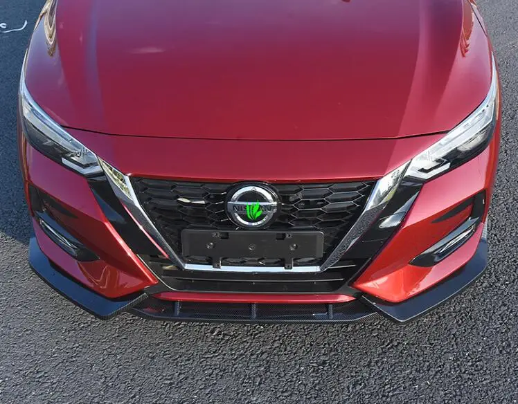 Для Sentra задний спойлер ABS задний передний бампер диффузор защитные бамперы для Sentra задний хромированный край задний спойлер