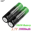 18650 Battery Rechargeable Battery 3.7V 19800mAh Capacity Li-ion Rechargeable Battery For Flashlight Torch Battery CN HMT