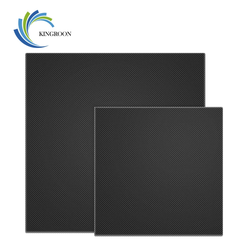 KINGROON ultracase Heattbed платформа квадратная сборка поверхность стеклянная пластина решетка Gass Горячая кровать для 3d принтера части черный
