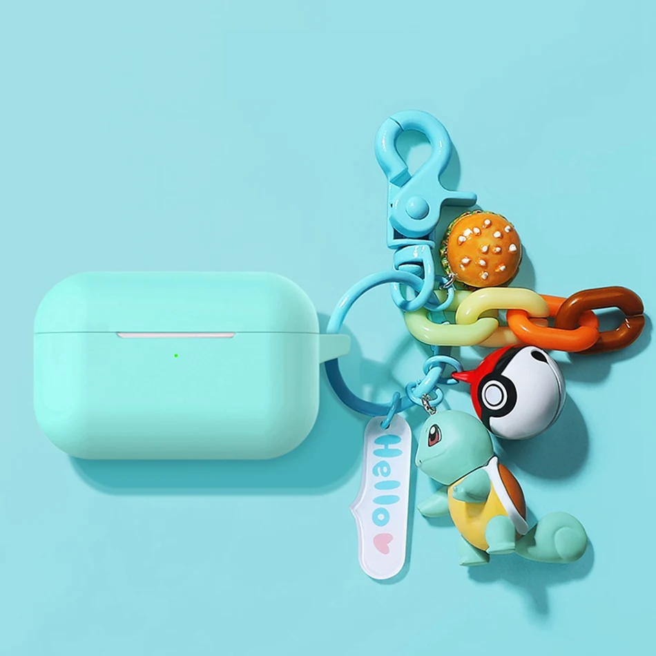 1043G 3D чехол для наушников для Airpods Pro Чехол Силиконовый Ститч Кот Мультяшные наушники/Earpods чехол для Apple Air Pods Pro 3 чехол Брелок - Цвет: 1043G