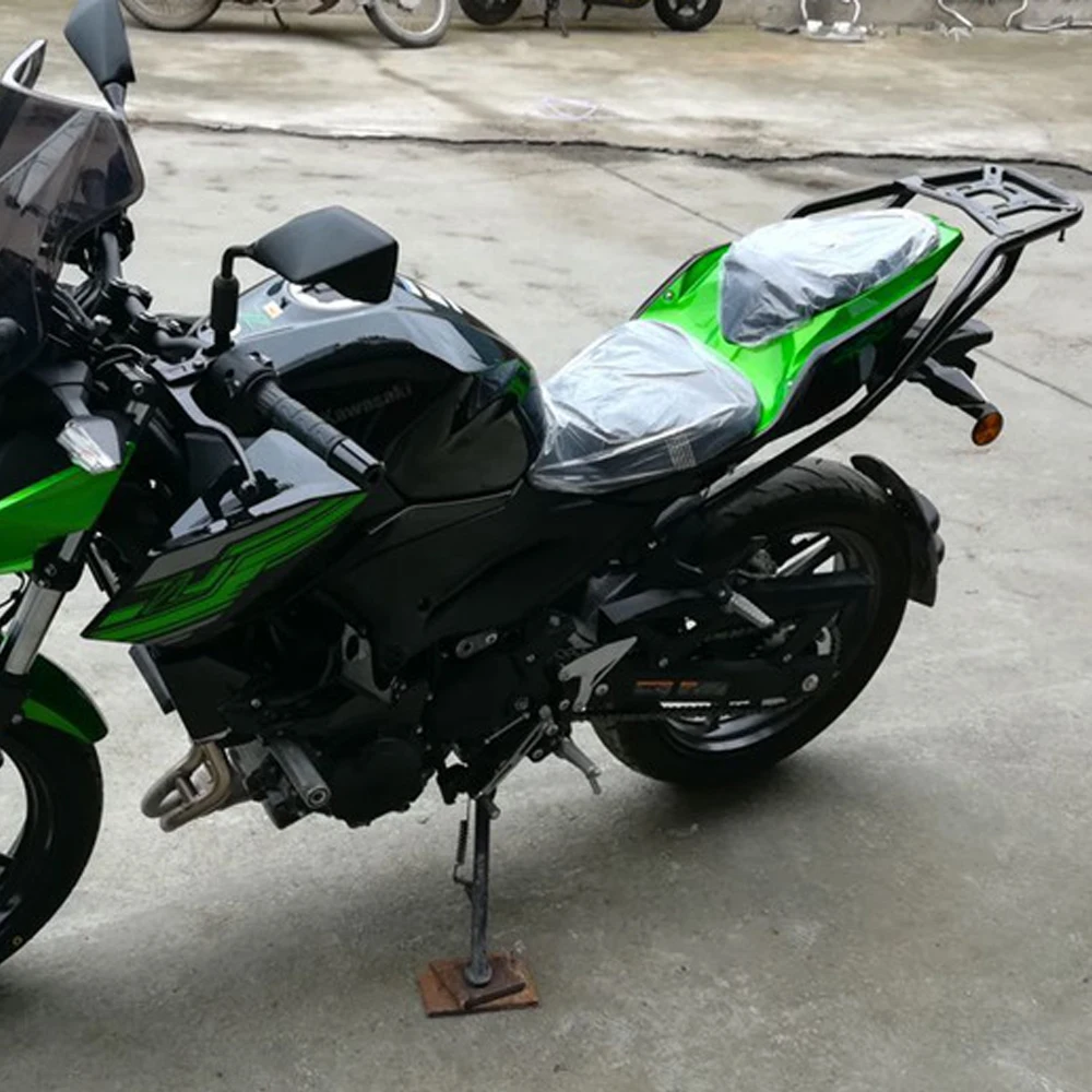 Запчасти для мотоциклов для KAWASAKI NINJA400 Z400 8 багажная стойка бар аксессуары мотоциклетные задние крылья полки подлокотник держатель с защитой