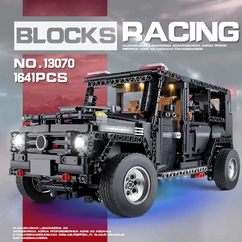 1770 шт. детские строительные блоки игрушки совместимые с MOC 2425 city technic Mercedes Benzs Big G