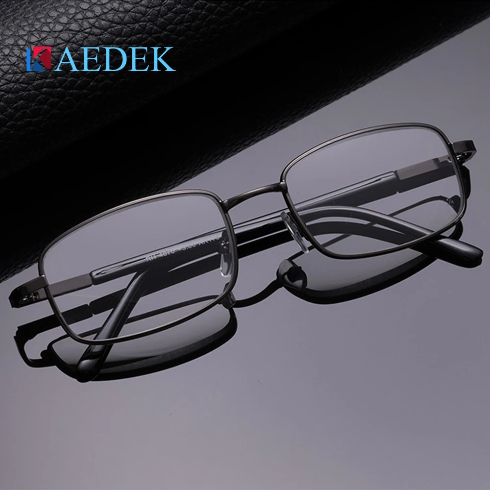 

Titanium Half Frame Metal Progressive Reading Glasses Men Multifocal Anti Blue Light Presbyopic Glasses Alloy Women Gafas