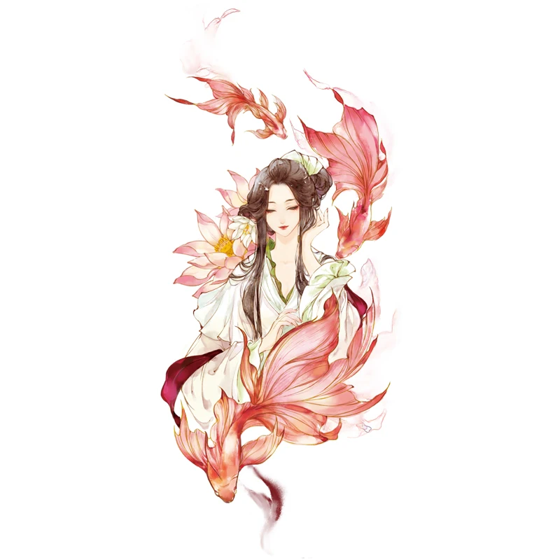 

3 Meter Ancient Beauty Anime Washi Tape