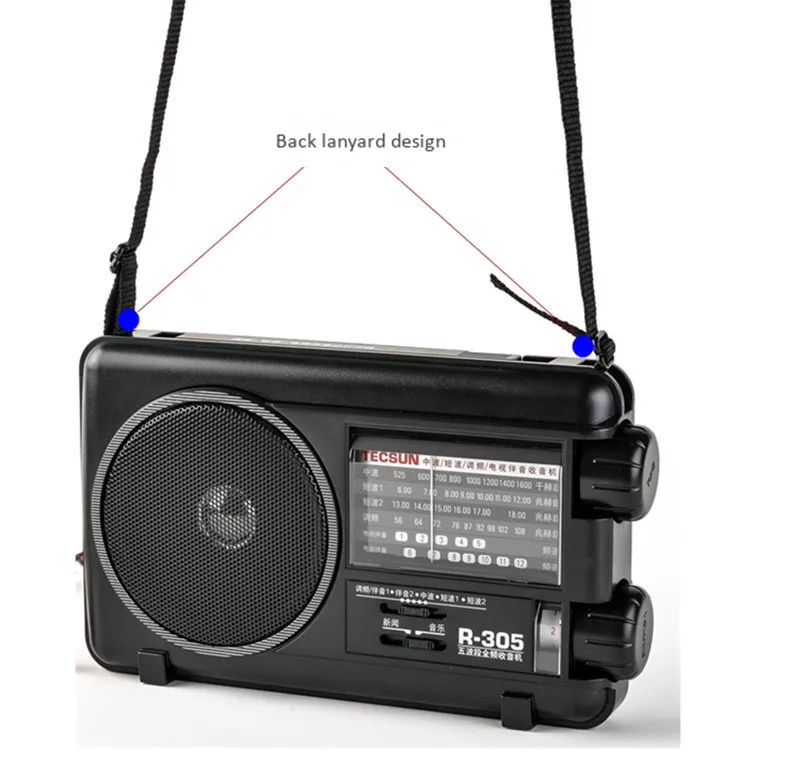 Портативный FM MW Многополосный Радио динамик портативный плеер многополосный коротковолновый полный указатель Ретро вещания полупроводниковый Рог AC DC