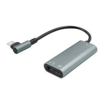 

Type C to Type-C+3.5mm Headphone o Adapter with PD3.0