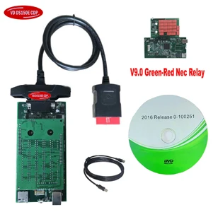 DHL free!5pcs!15R3/ for delphis vd ds150e cdp bluetooth pro plus obd obd2 obdii scanner for car truck diagnostic tools - Цвет: without Bluetooth