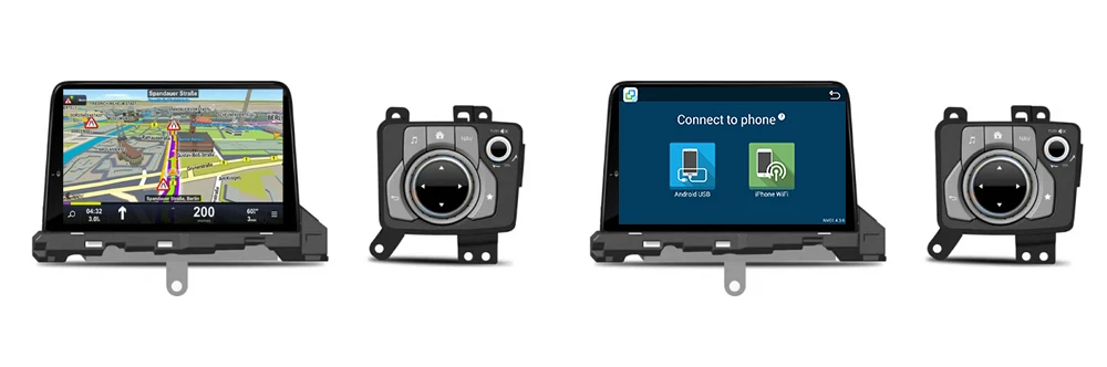 ZaiXi 7 дюймов 2Din Android автомобильный Радио Вай-Фай Авторадио HD Bluetooth Tochscreen GPS; Мультимедийный проигрыватель для Mazda Atenza