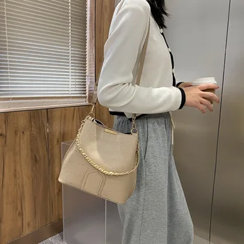 

Casual Mini Bag Women's Bag 2020 Popular New Fashion Shoulder Armpit Bag Shoulder Sling Bucket Bag