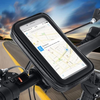 

motorcycle Phone Holder Handlebar Rear View Mirror Mount Mobile Support Cell Stand For iPhone X Xiaomi Smartphone In bike