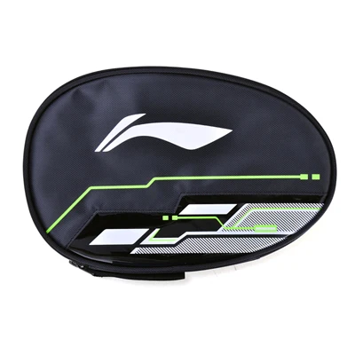 Li-Ning Настольный Теннис Сумка для ракеток подкладка профессиональный полиэстер ракетка спортивные сумки ABJP112 ZYF349 - Цвет: ABJP112-1H
