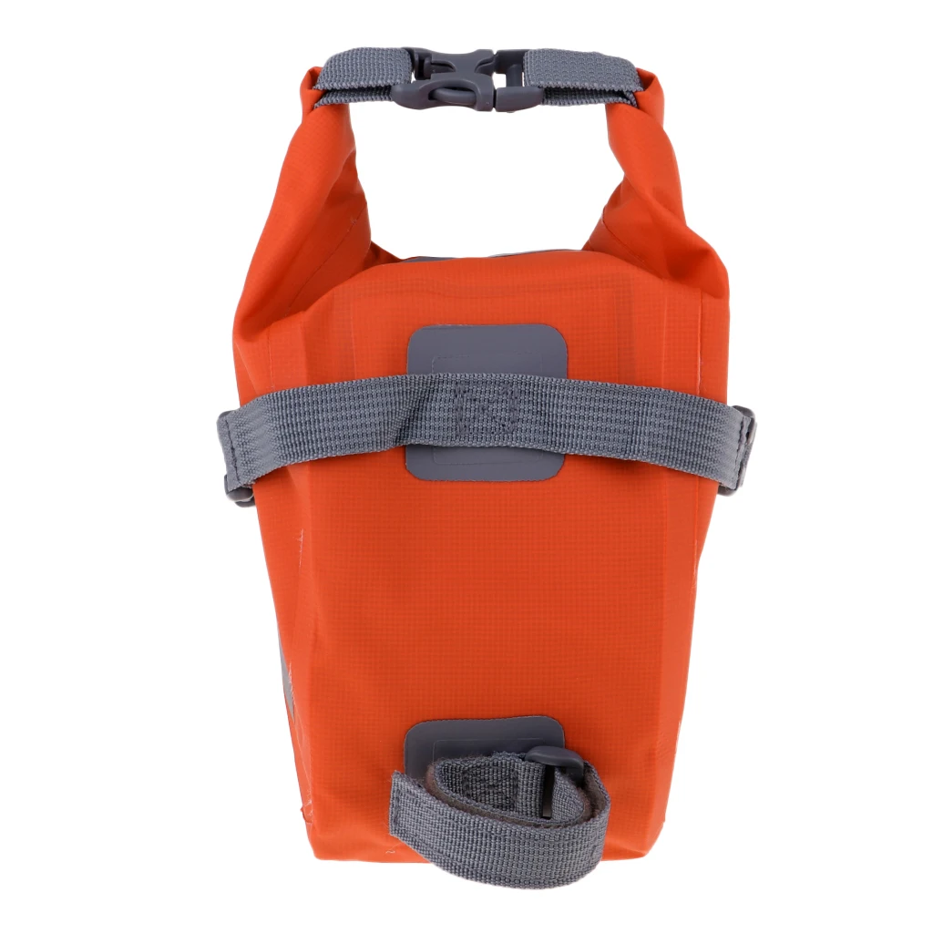 Waterproof Mountain Road Bicycle Under Seat Pack, Reflective Cycling Rear Large Storage Pouch Rear Top Tube Bag