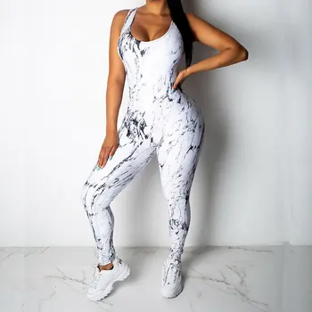 

AU Women Sport Yoga Gym Romper Fitness Running Ladies Jumpsuit Bodysuit Bodycon