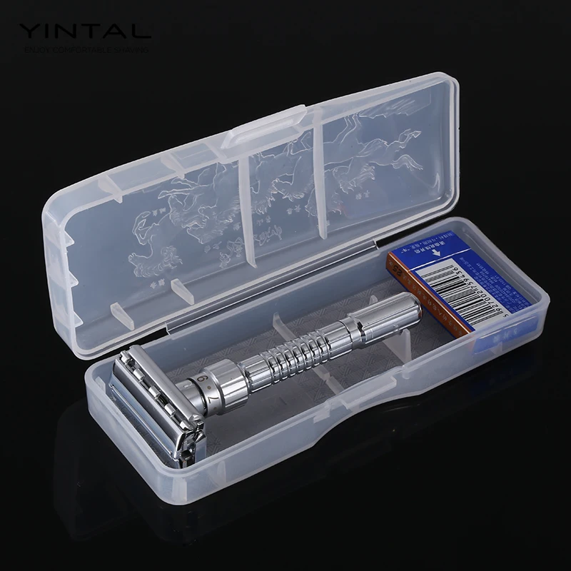 

Safety Razor straight razor For Men Adjustable Close Shaving Classic Double Edge Razor blades knife replacement shaving set