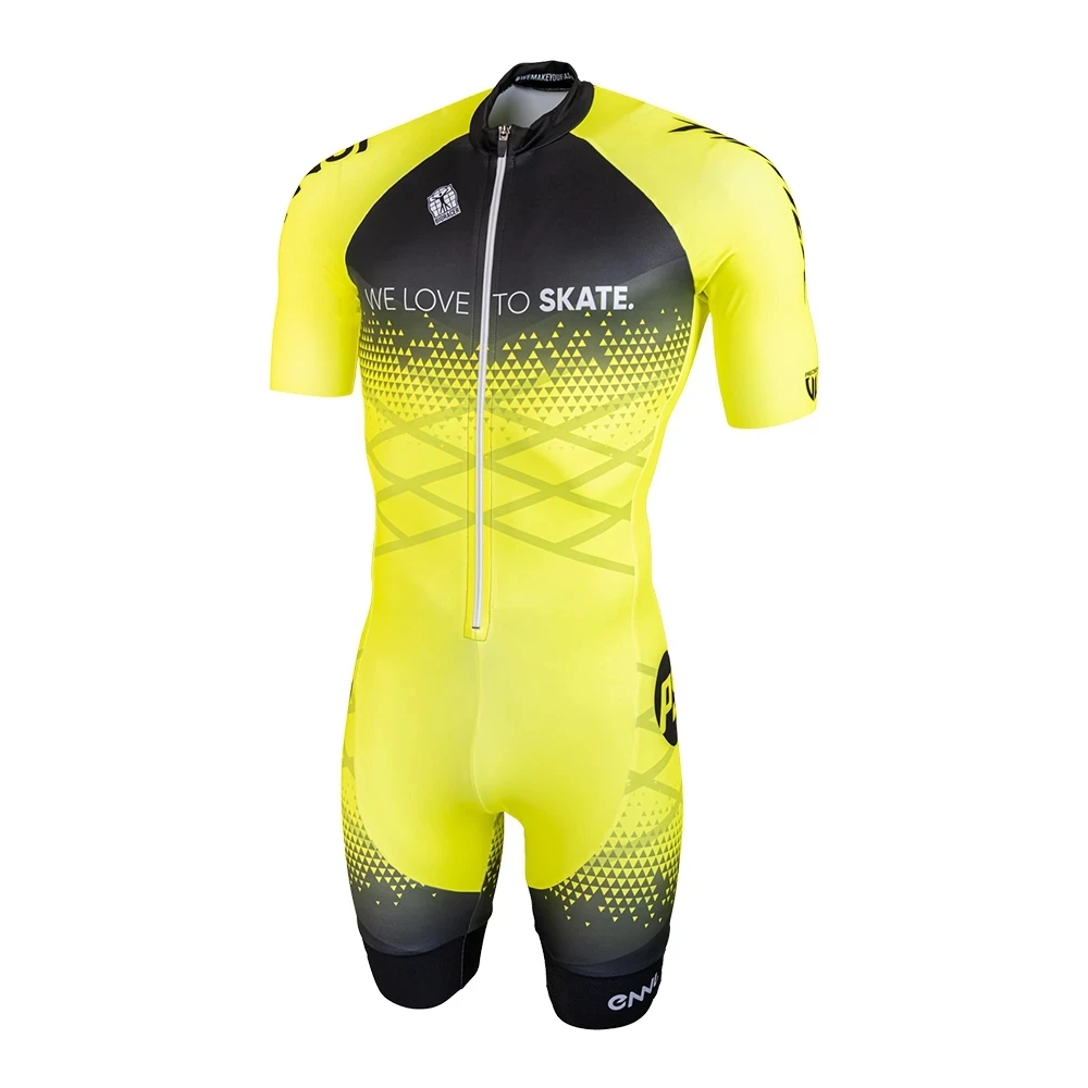 

Powerslide Triathlon Cycling Men Suit Speed Inline Roller Skate Skinsuit Fast Skats MTB Clothing Ciclismo Roller Skating Jumpsui