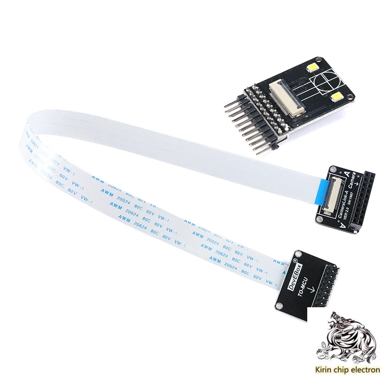1 шт./лот OV5640/OV2640 модуль камеры удлинитель тестовая плата адаптер STM32 обновление |