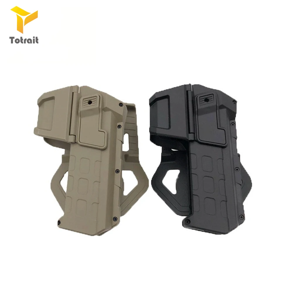 

TOtrait Movable Airsoft Pistol Holster for 1911 Combat Fit For Right Hand Tactical Hunting Waist Belt Gun Holster