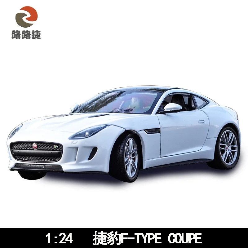 

Welly Alloy Car Model 1: 24 jaguar f-Type Coupe Model Original Factory Sports Car Toy Collection