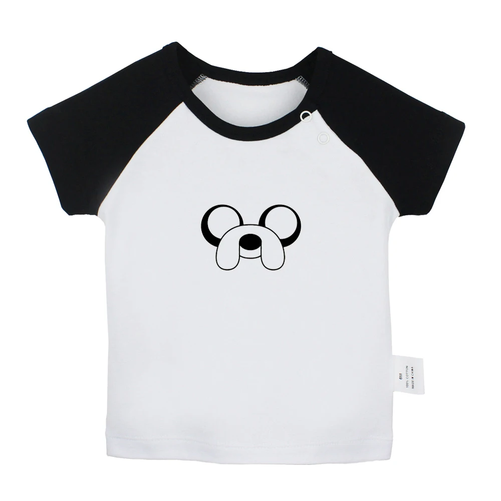 JcBabyYCB197D ADVENTURE TIME Finn Jake Beemo, дизайнерские футболки для новорожденных мальчиков и девочек, футболки с короткими рукавами и графическим принтом для малышей - Цвет: JcBabyYCB197D