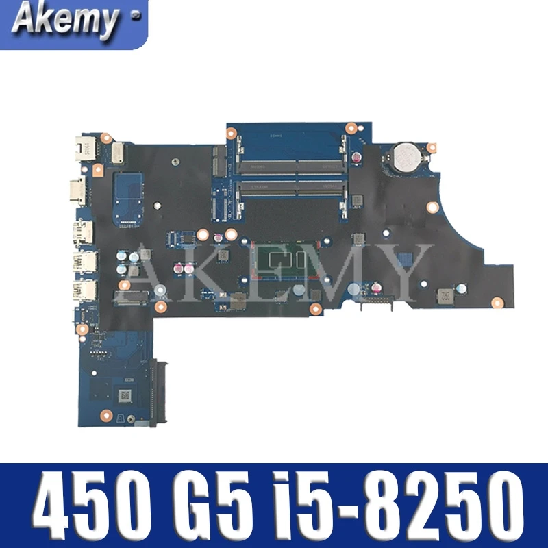 For HP ProBook 450 G5 Laptop Motherboard With SR3LA i5 8250u L00825 601 001 DA0X8CMB6E0 DDR4 MB 100% Tested Fast Ship|Материнские