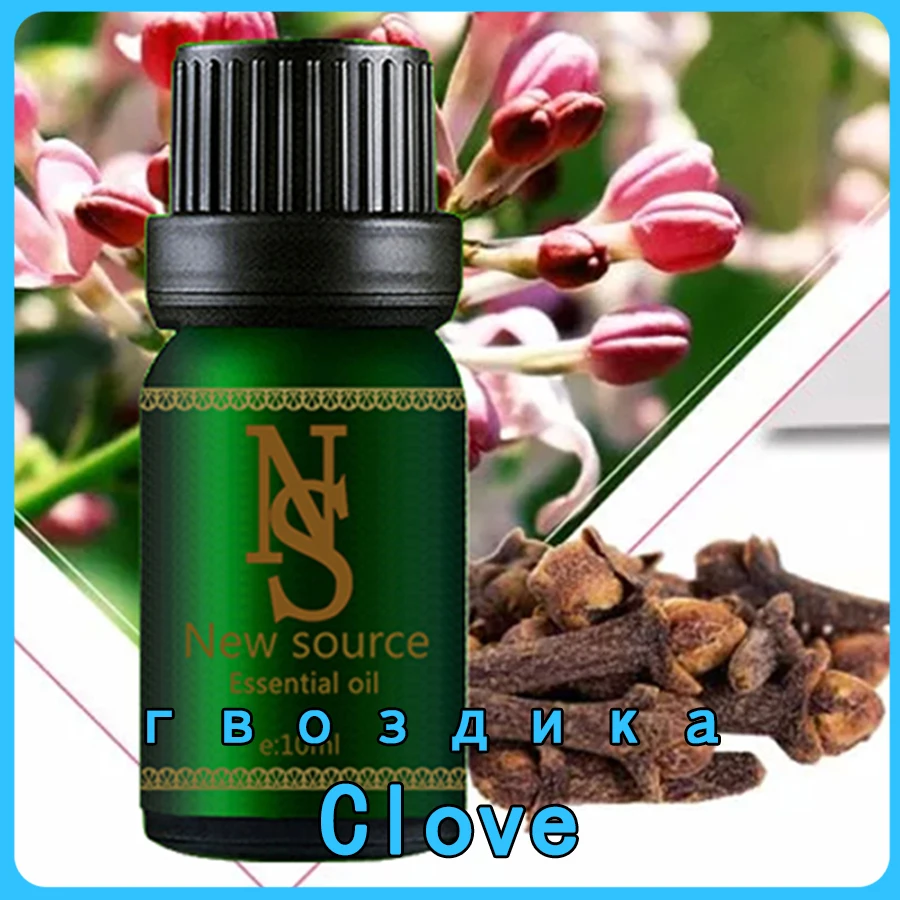 Clove Essential oil 10ml 100% Pure Plant Promotes Cardiovascular Health,Oral Health Aromatherapy Diffusers Essential Oil oral b ирригатор oral health center oxyjet md20 тип 3724