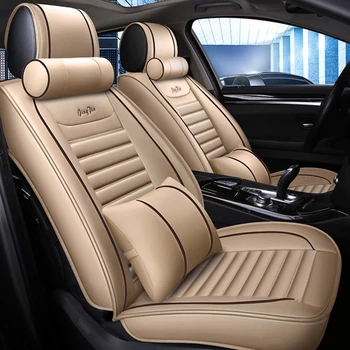 

WLMWL Universal Leather Car seat cover for Dodge all models caliber journey caravan aittitude car styling accessories