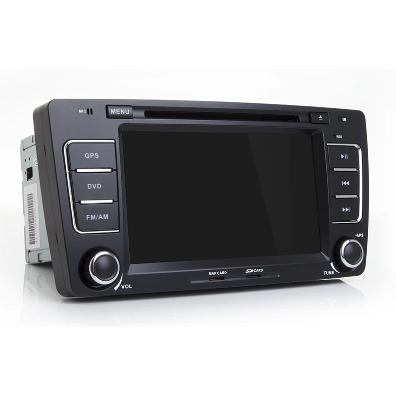 Excellent 7" IPS 1024*600 HD 2 DIN Android 9.0 TWO DIN 8Core Car DVD For Skoda Octavia2 Octavia A5 Radio Bluetooth DAB+ option TPMS DSP 2
