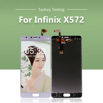 

10pcs/lot for Infinix Note 4 X572 LCD Display with Touch Screen for Infinix X572 LCD Assembly Free Shipping by DHL EMS
