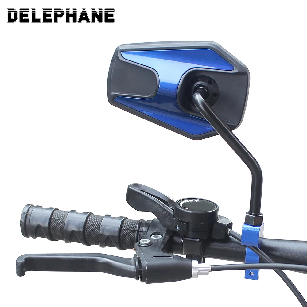 

Зеркало заднего вида для электрического велосипеда, регулируемое вращающееся на руль велосипеда, скутера, 1 пара, аксессуары