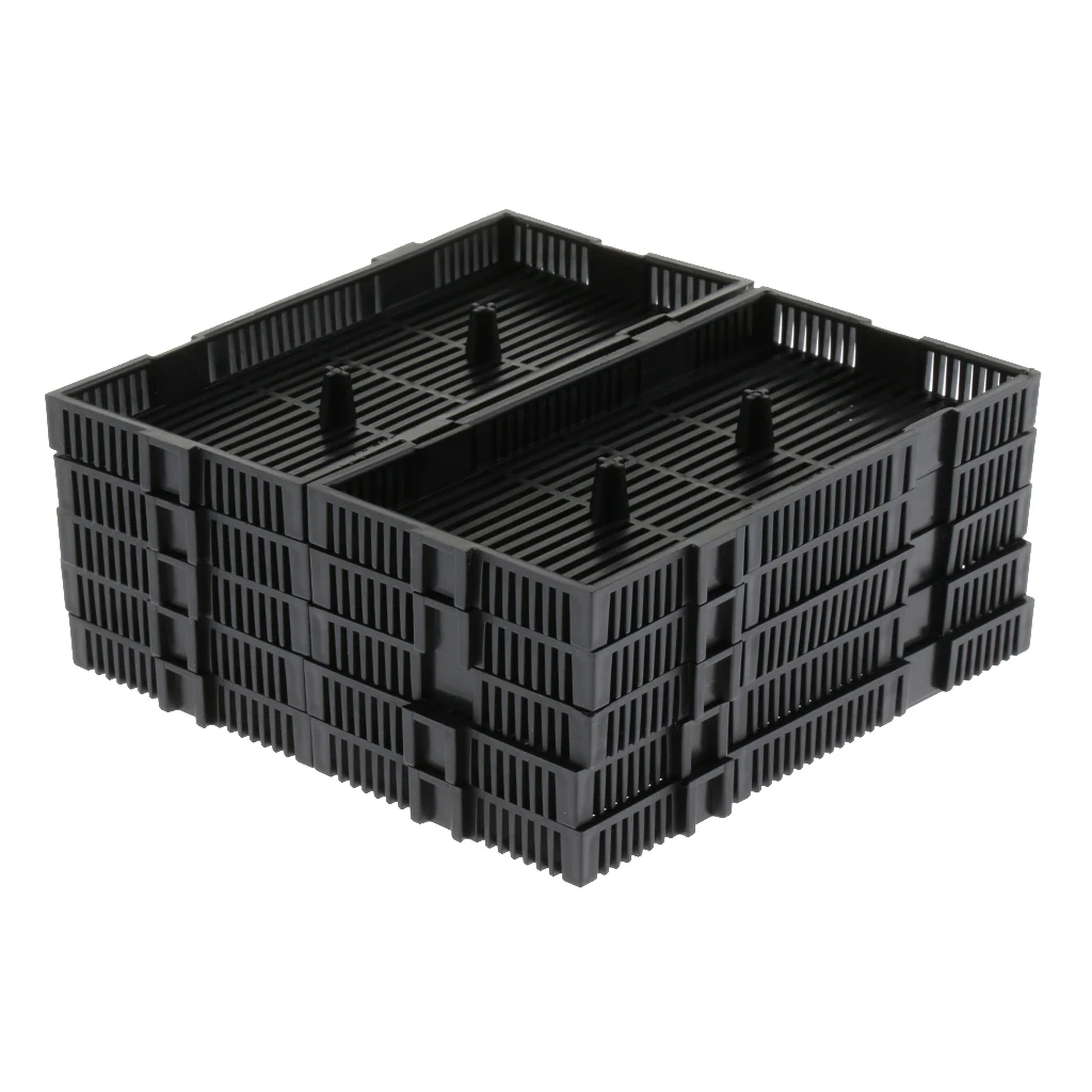 10pack/set Aquarium Undergravel Plastic Filter Board Aquarium Accessory