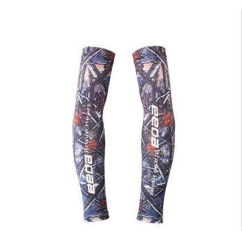 

Ice Fabric Breathable UV Protection Running Arm Sleeves Fitness Basketball Elbow Pad Sport Cycling Outdoor Arm Warmers