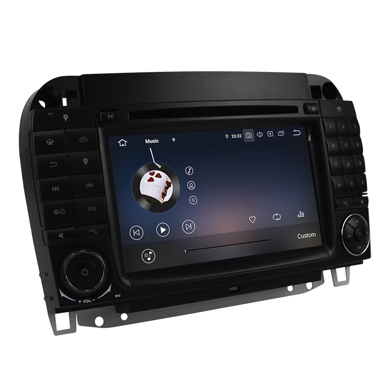 Top 4+64G Android 9.0 Car DVD GPS player For Mercedes Benz S-Class W220 W215 S280 S320 S400 S500 Radio SD Octa Core 4G RAM Navi USB 2