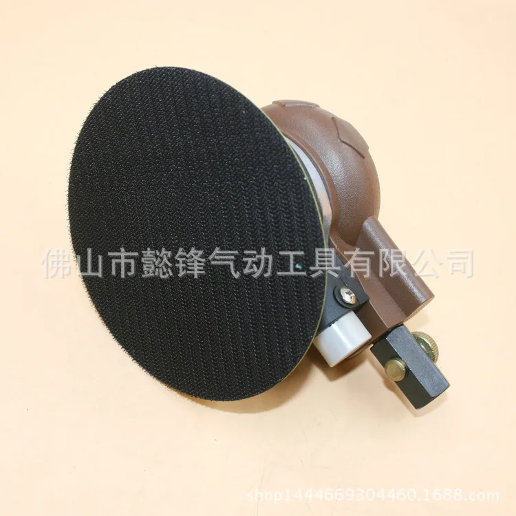 Taiwan Crown HG-6S Polishing 125 round Plates 5-Inch Pneumatic Sanding Machine qi mo Grinding Machine/Dry Grinding Sander