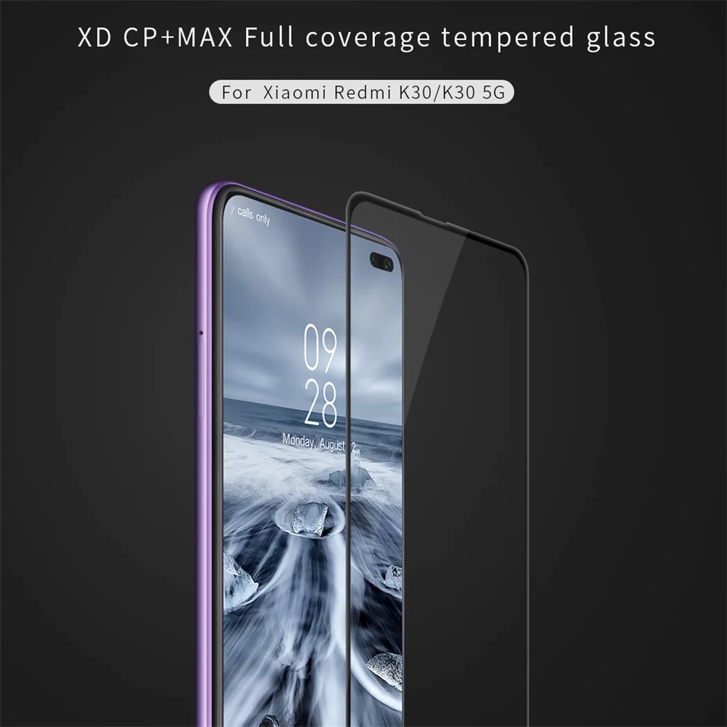 Для Xiaomi Redmi K30 5G закаленное стекло Nillkin XD CP+ MAX 9H 0 антибликовое полное покрытие Защитная пленка для экрана для Redmi K30