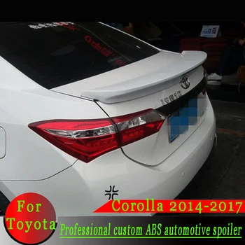 

High quality ABS material for Toyota Corolla 2014-2017 spoiler primer DIY color corolla spoiler rear wing