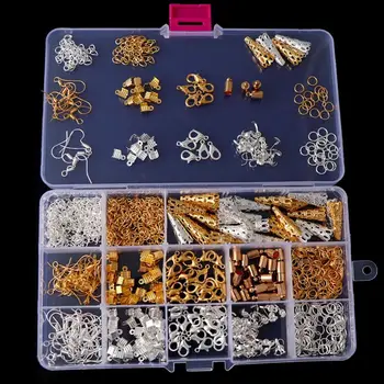 

Hot 1 Box Jewelry Making Finding Kits Earrings DIY Material Kit Handmade Accessorie